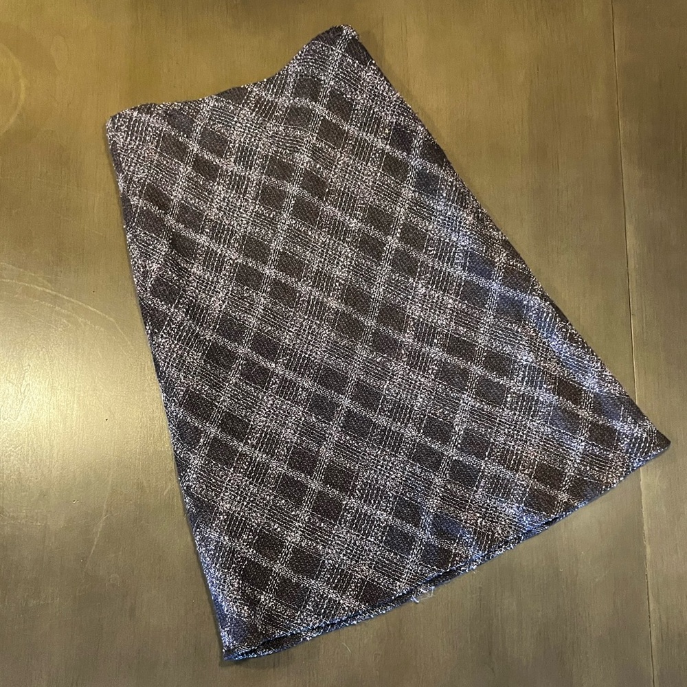 ANN TAYLOR LOFT Purple PETITE Skirt